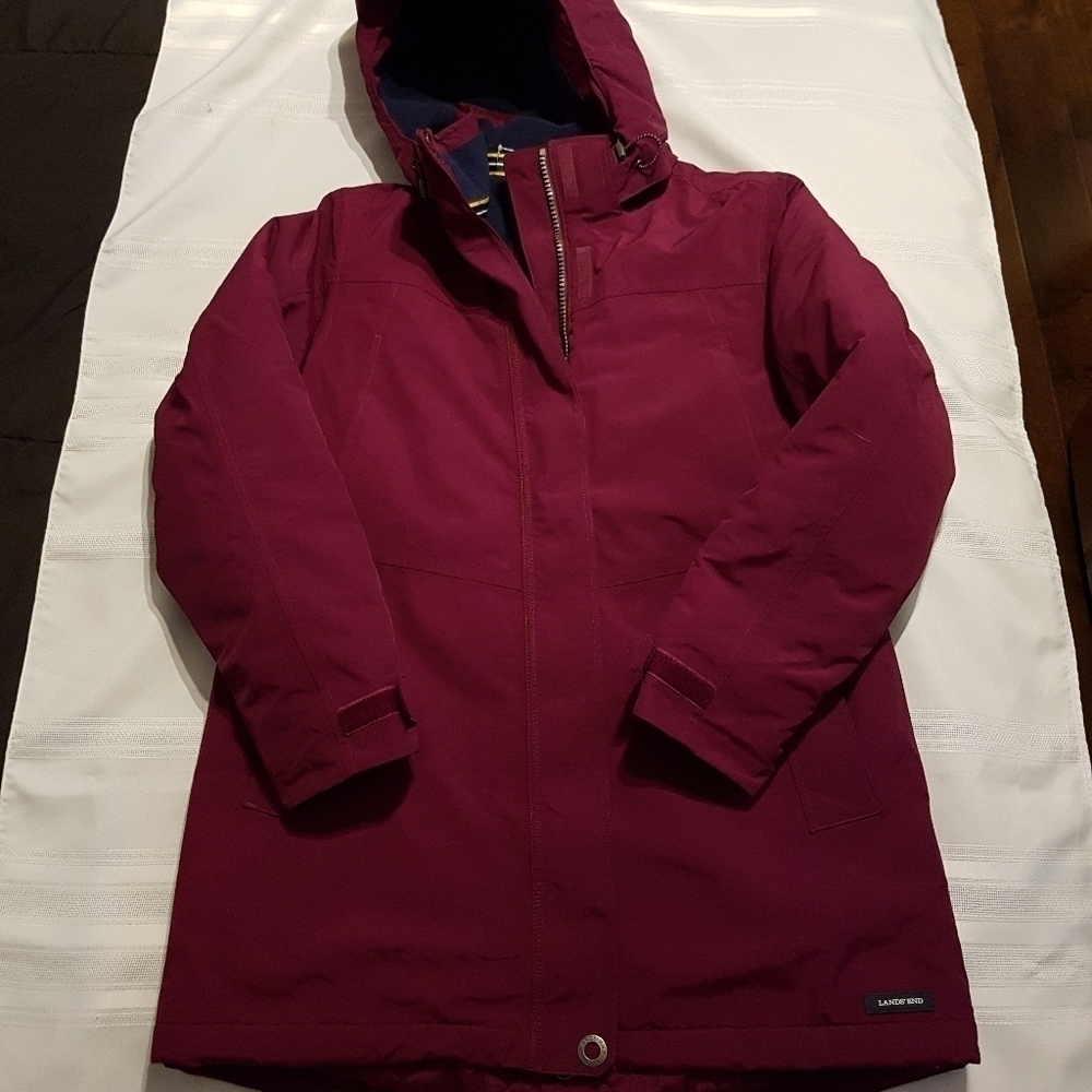 Lands' End women's XS 2-4 Squall coat ladies very warm EUC
